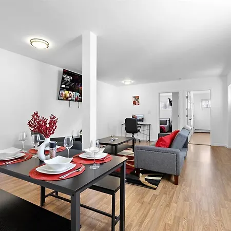 Cozy Family Getaway - Nyc & Nwk With Free Parking Appartement